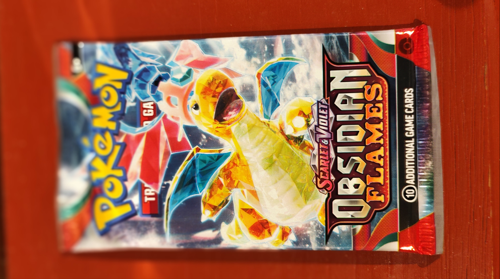 (INGLES) Pókemon TCG Sobre individual (Edición OBSIDIAN FLAMES) (INGLES)