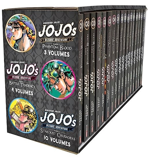 JOJO'S BIZARRE ADVENTURE BOXSET (1-17)