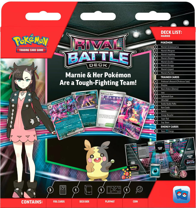 PRE-VENTA Pokémon TCG: RIVAL DECK MARNIE