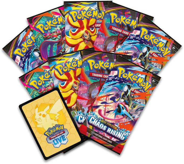 Pókemon TCG: Mega Evolutions 4 CHAOS RISING - ETB (INGLES)