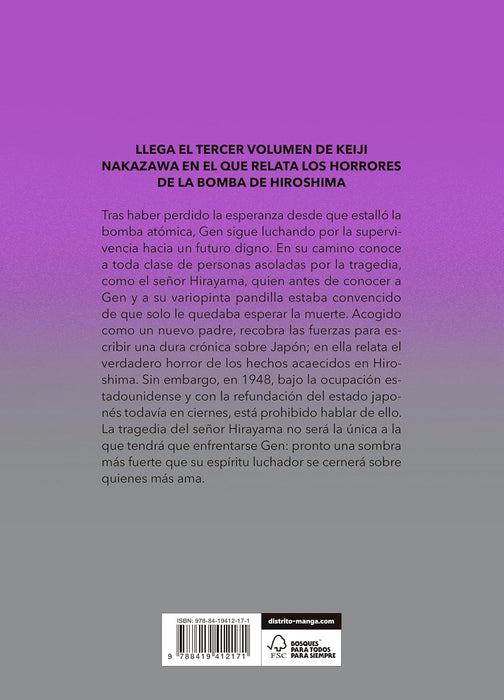 Pies descalzos 03. Una historia de Hiroshima