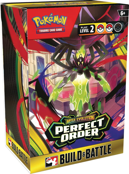 Pókemon TCG: Mega Evolutions #4 - PERFECT ORDER BUILD A BATTLE DECK (PREVENTA)