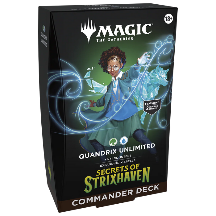 Magic: The Gathering Secrets of Strixhaven Commander Deck - Quandrix Unlimited