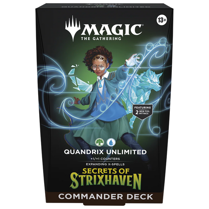 Magic: The Gathering Secrets of Strixhaven Commander Deck - Quandrix Unlimited