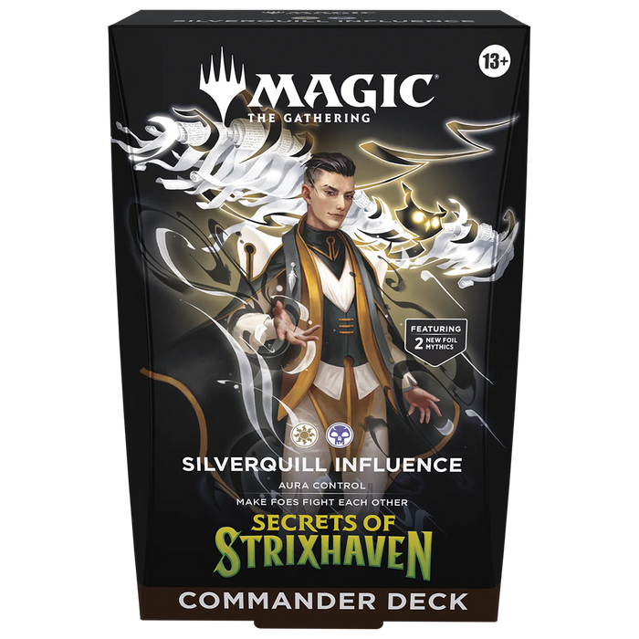 Magic: The Gathering Secrets of Strixhaven Commander Deck - Silverquill Influence