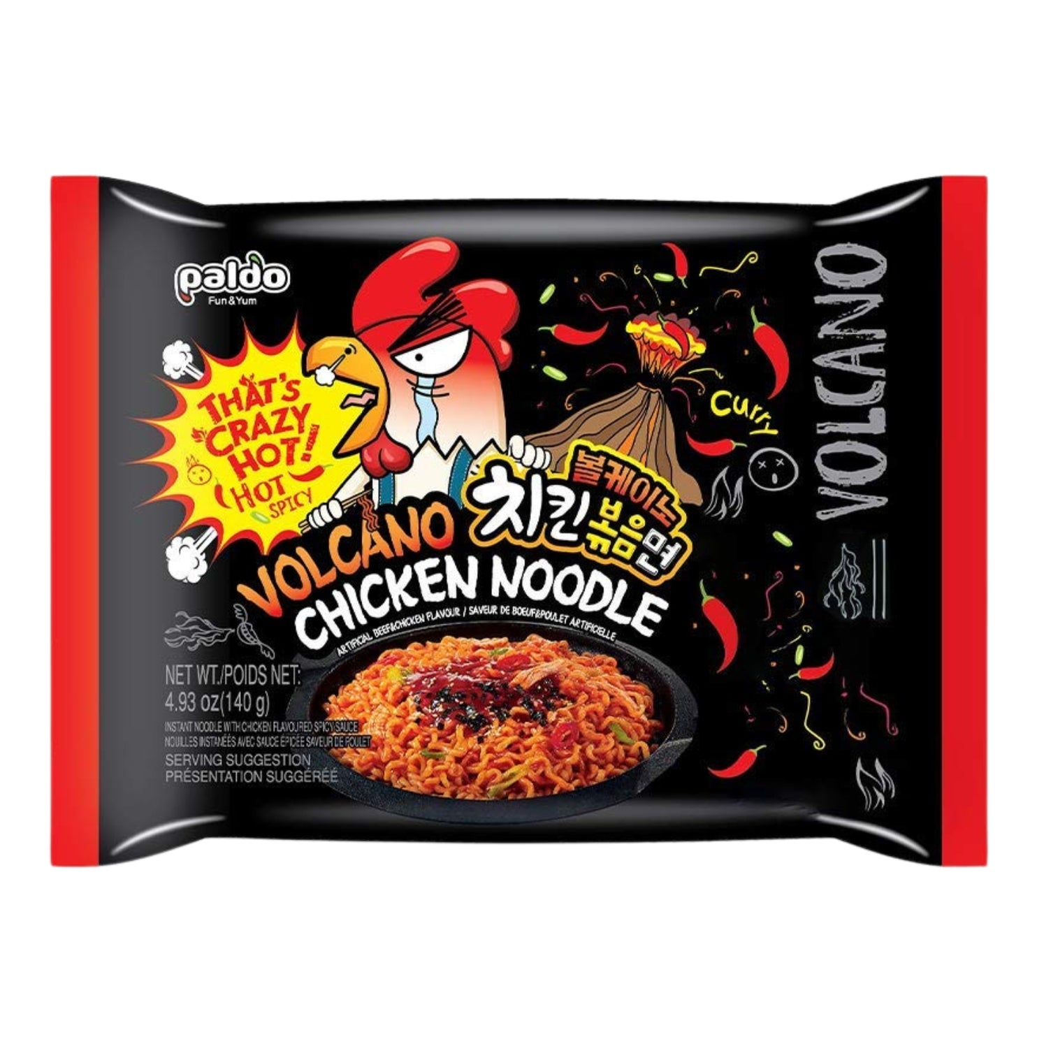 Paldo Volcano Chicken Noodle 140 gr — Shin Sekai Manga & Comics
