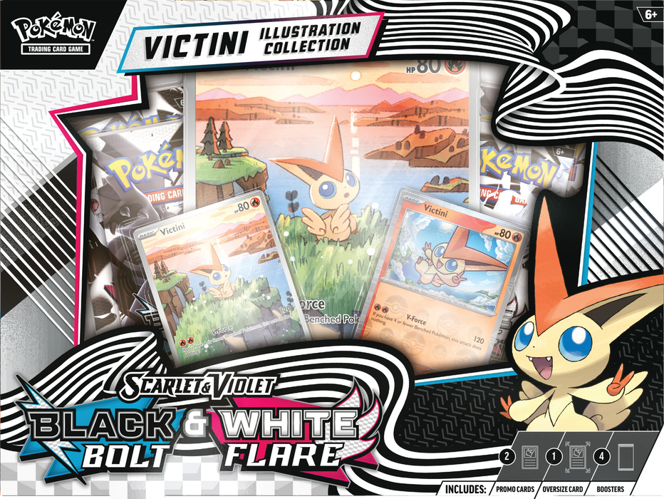 Pókemon TCG Black & White Victini Illustration