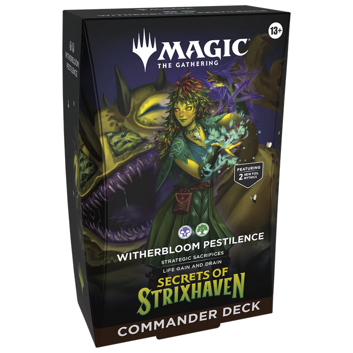 Magic: The Gathering Secrets of Strixhaven Commander Deck - Witherbloom Pestilence