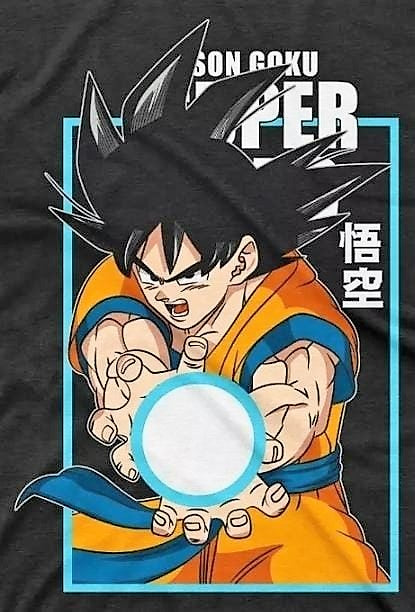 Playera Goku — Shin Sekai Manga Comics - Main Image