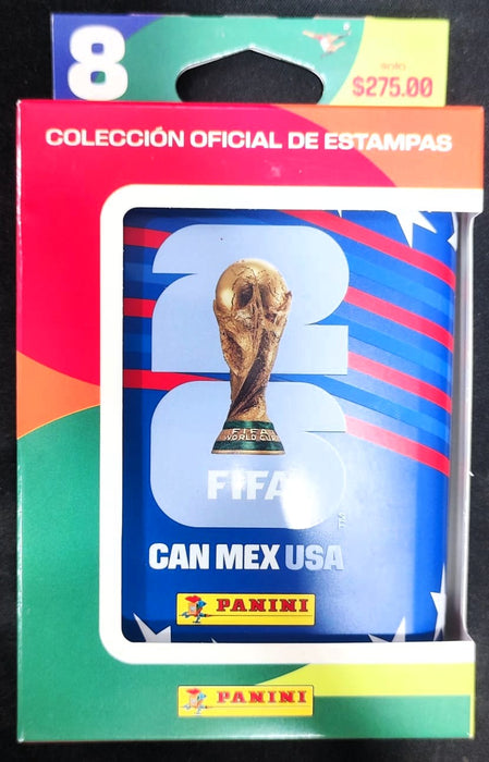 TIN POCKET CON 8 SOBRES WORLD CUP 2026