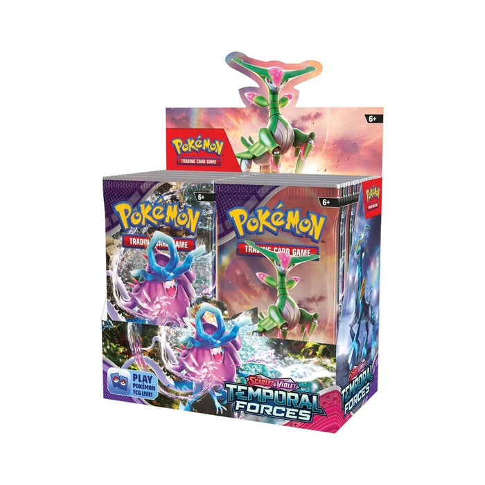 (ingles) Pokémon TCG: Scarlet & Violet-Temporal Forces Booster Display Box (36 Packs) (ingles)
