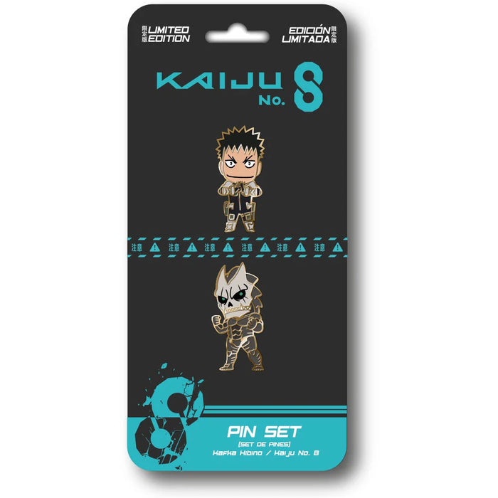 Set de Pines Metalicos Kaiju 8