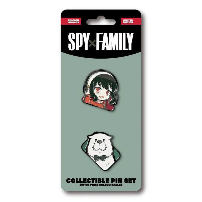Set de Pines Metalicos de Spy X Family