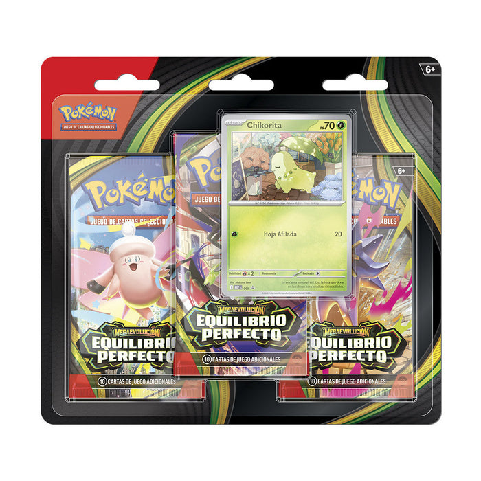 Pókemon TCG: Mega Evolutions #4 - EQUILIBRIO PERFECTO Blister Pack (Esp)