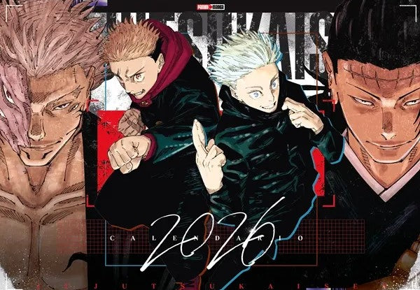 Calendario De Pared Jujutsu Kaisen