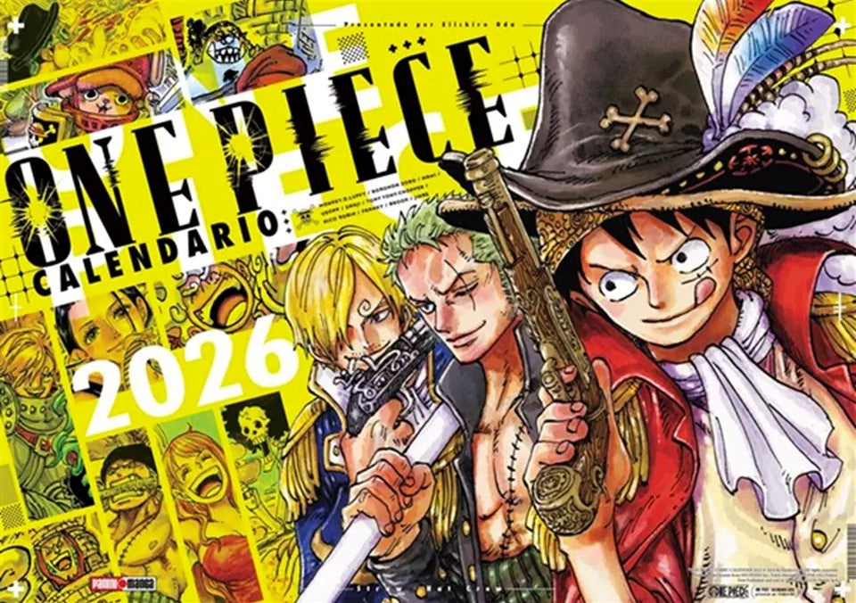 Calendario De Pared One Piece