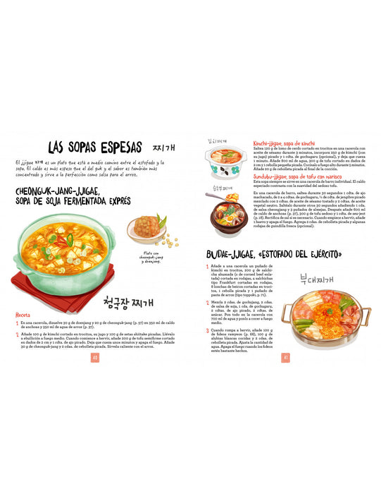 Cocina coreana Ilustrada