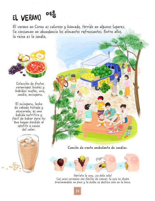 Cocina coreana Ilustrada