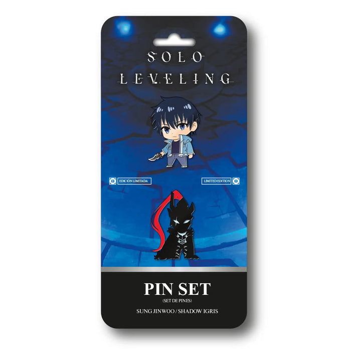 Set de Pines Metalicos Solo Leveling