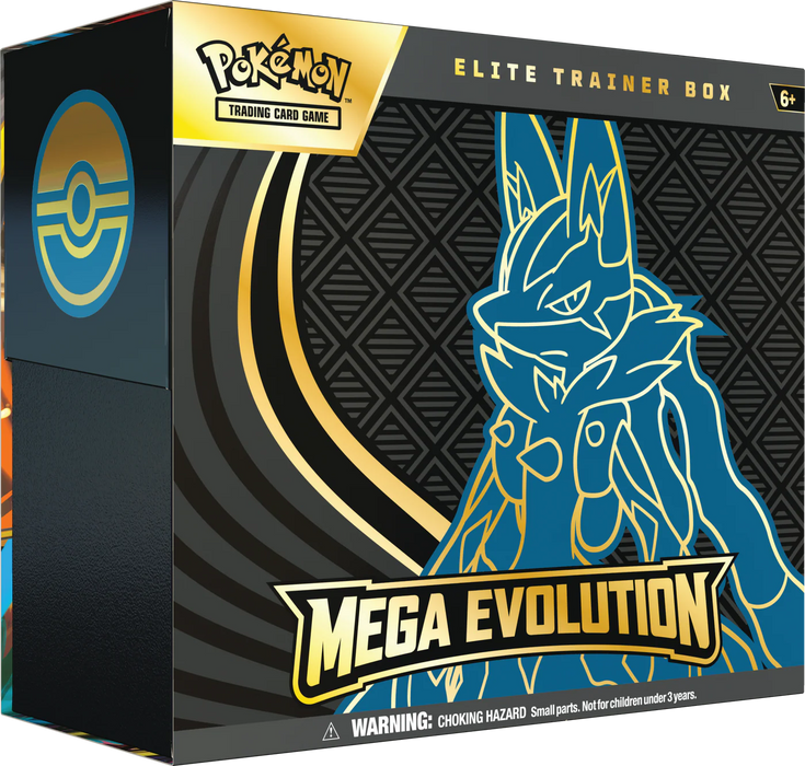 Pokémon TCG: MEGA EVOLUTION ETB Elite Trainer Box (INGLES)
