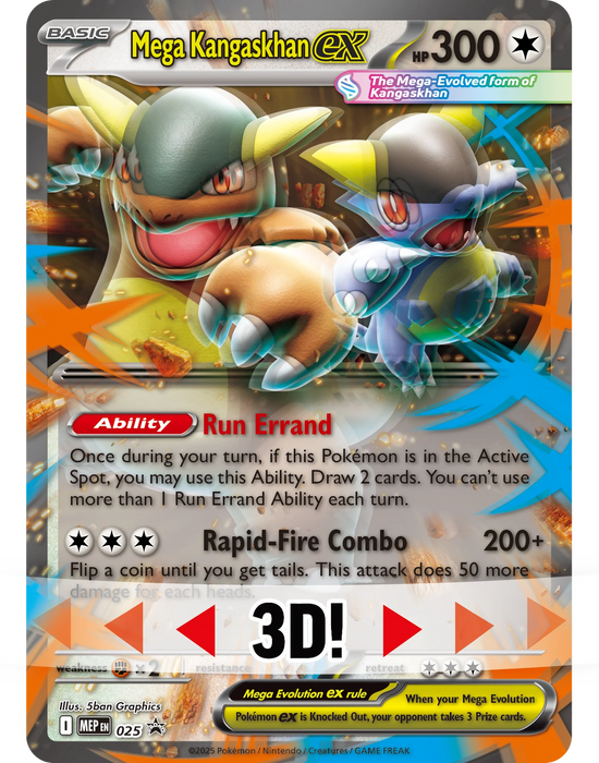 Pokémon TCG: Mega Kangaskhan ex Box (Español)