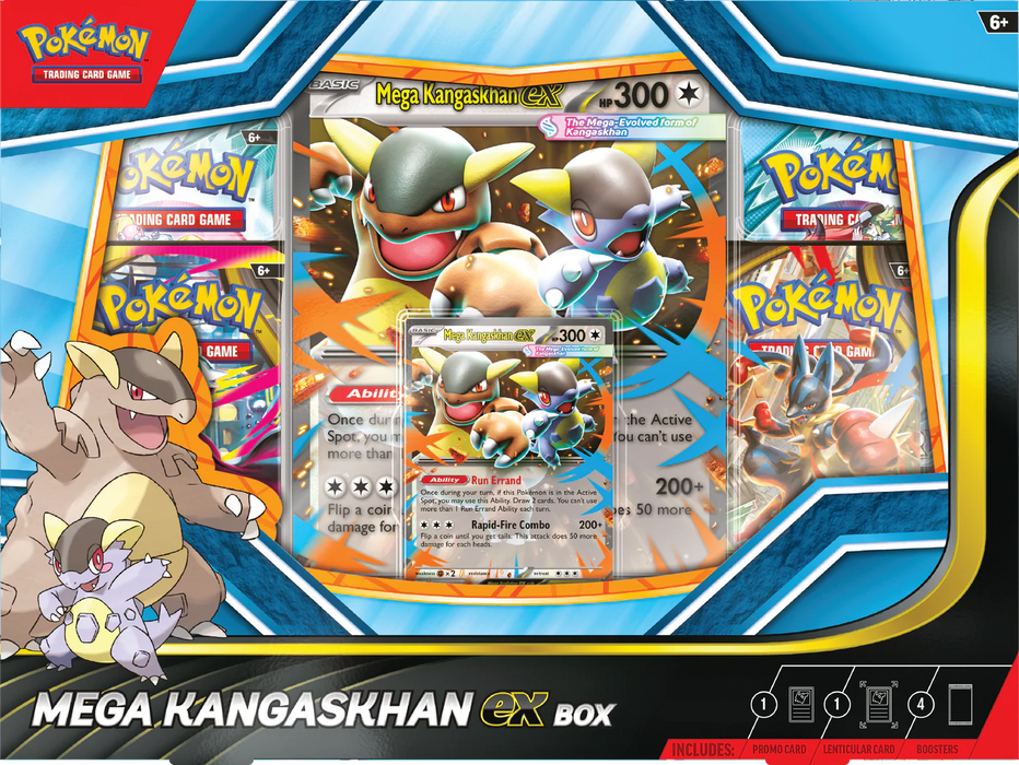 Pokémon TCG: Mega Kangaskhan ex Box (Español)