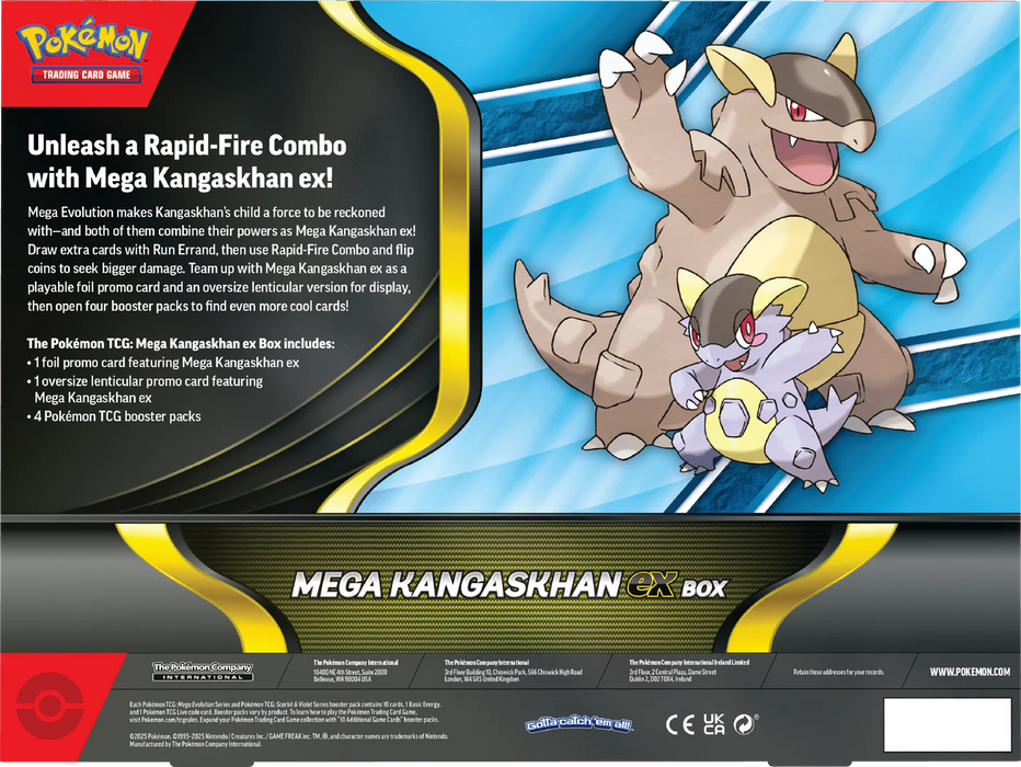 Pokémon TCG: Mega Kangaskhan ex Box (Español)