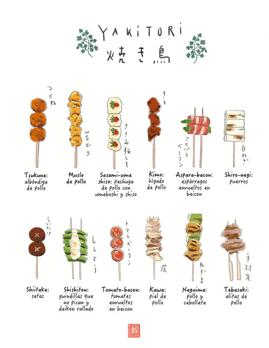 Cocina japonesa Ilustrada