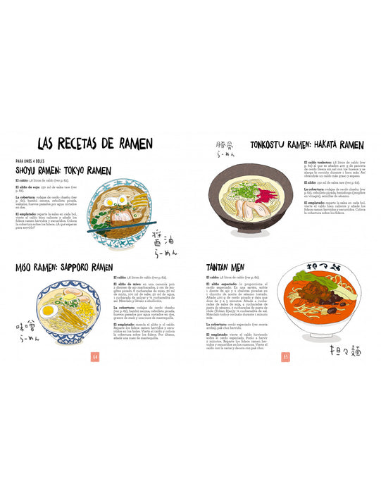 Cocina japonesa Ilustrada