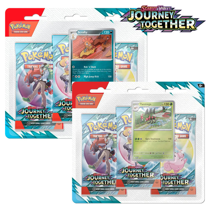 Pokémon TCG: Three Pack Blister ESPAÑOL LATIN Aventuras compartidas