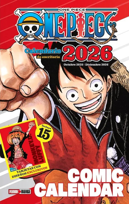 Calendario De Escritorio One Piece