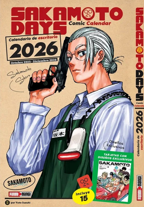 Calendario De Escritorio Sakamoto Days
