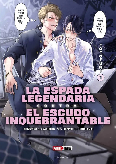 La Espada Legendaria Contra El Escudo Inquebrantable 01