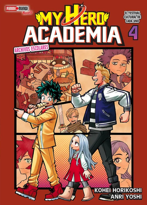 My Hero Academia School Briefs Novela 04