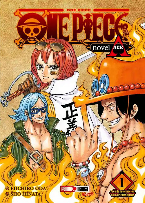 One piece Ace Novela
