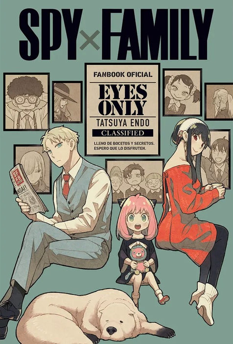 Spy X Family Eyes Only Fanbook Oficial