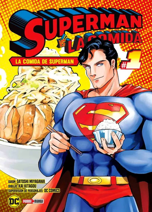 SUPERMAN VS LA COMIDA 01