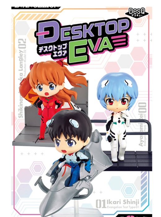 Evangelion DesQ DESKTOP EVA RE-MENT (caja sorpresa)