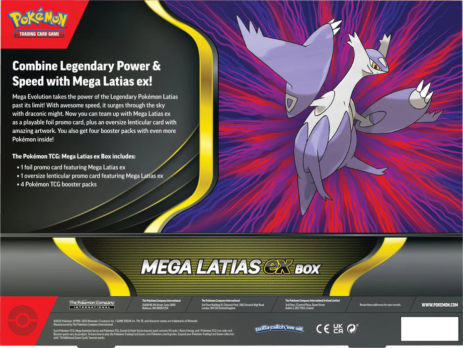 Pokémon TCG: Mega Latias ex Box (INGLES)
