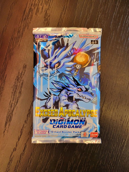 DIGIMON TCG: EXCEED APOCALYPSE Sobre Individual