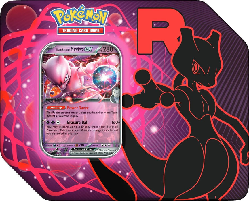 Pokémon TCG: TEAM ROCKET TIN (INGLES)