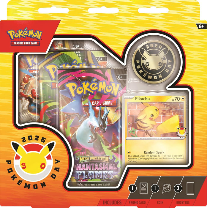 Pókemon TCG: Pokemon Day 2026 (Ingles)