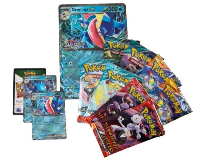 Pokemon Juego de Cartas Coleccionables Greninja Ex & Kingdra Colección Especial