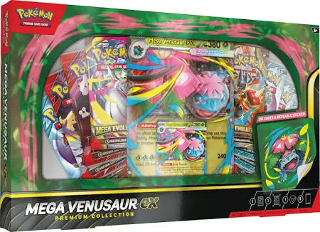 Pokémon TCG: Mega Venusaur ex Premium Collection (ingles)