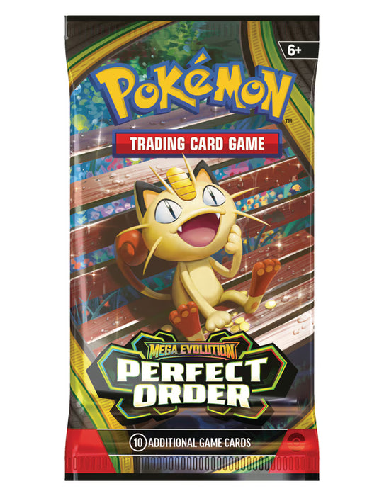 Pókemon TCG: Mega Evolutions #4 - Perfect Order Sobre Ingles