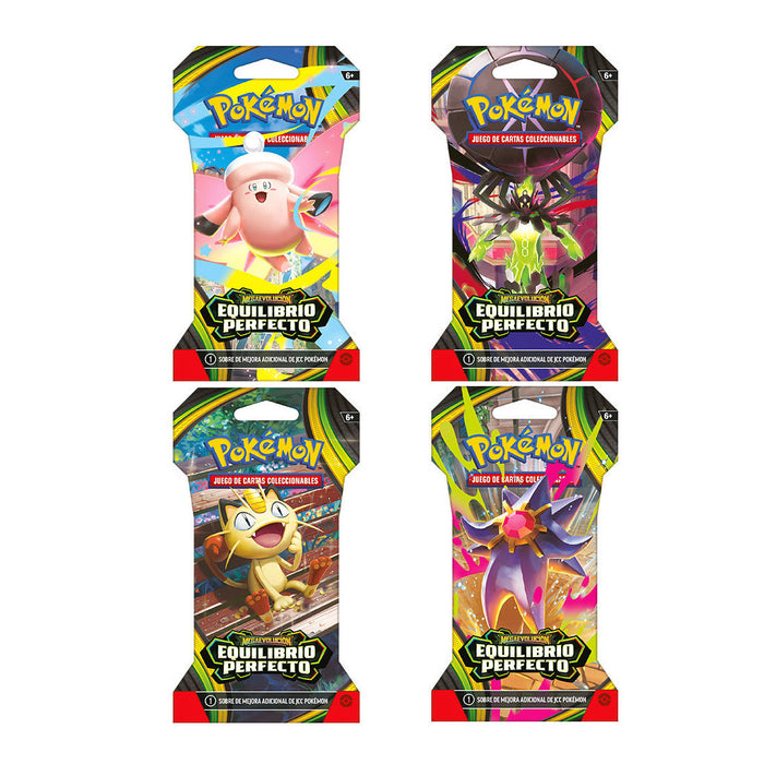 Pókemon TCG: Mega Evolutions #4 - EQUILIBRIO PERFECTO SOBRE (Esp)