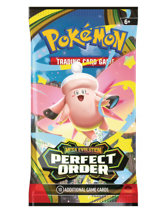 Pókemon TCG: Mega Evolutions #4 - Perfect Order Sobre Ingles