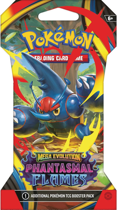 Pókemon TCG: Mega Evolutions 2 Phantasmal Flames Sobre Individual (Ingles)