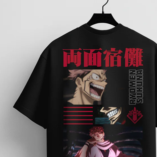 Playera King pf curses (Sukuna)