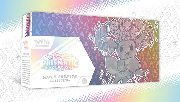 Pókemon TCG Scarlet & Violet: PREMIUM COLLECTION Prismatic Evolutions (Ingles)